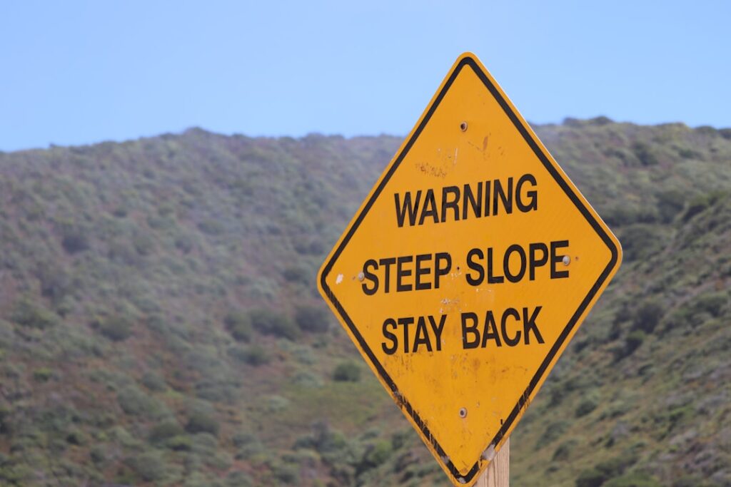 Photo Warning sign
